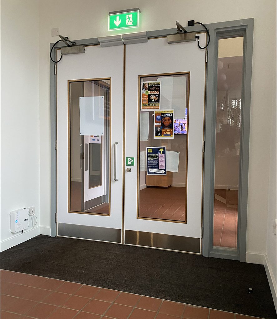 An eRLS Mat installed at Dulwich College